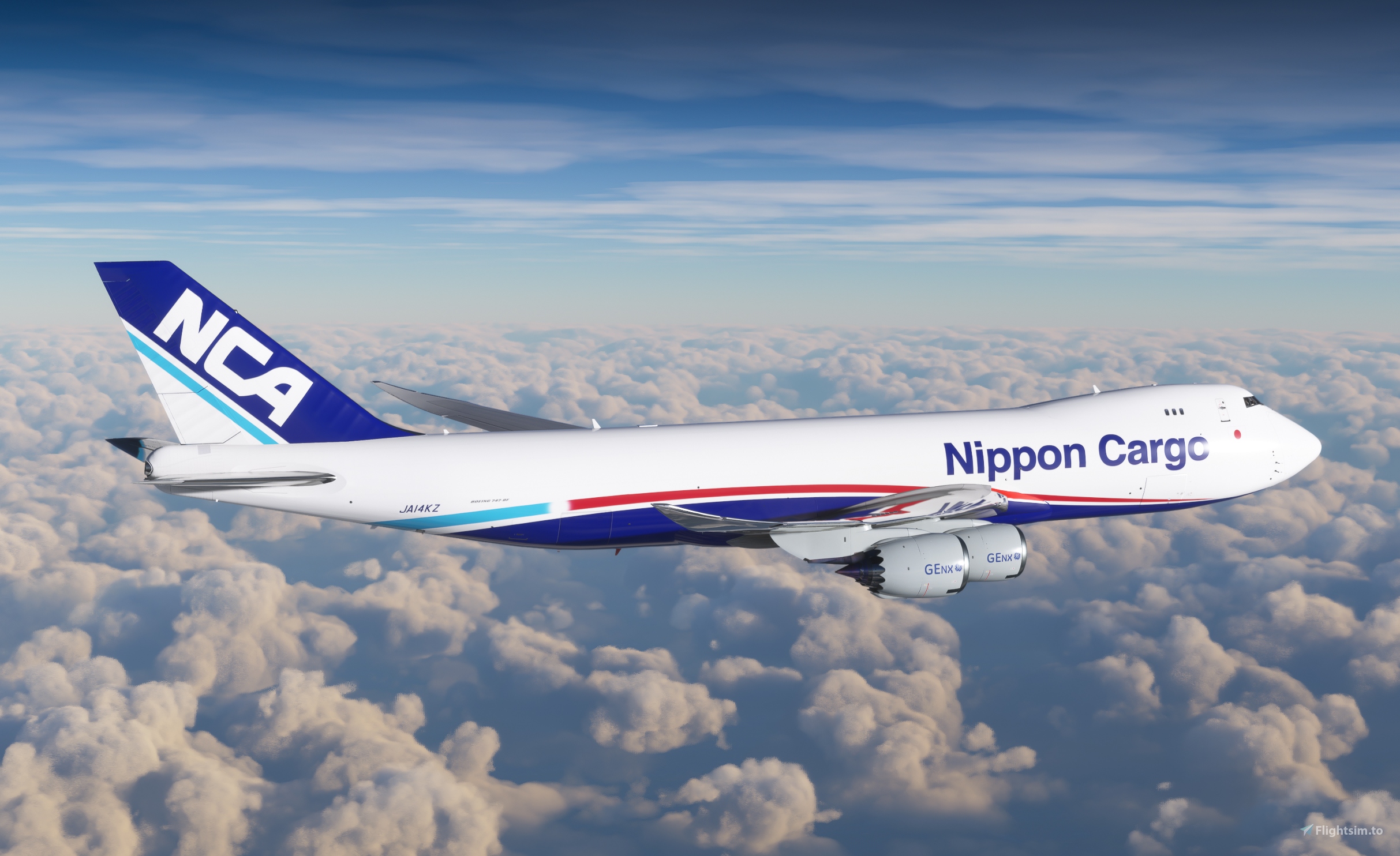 Boeing 747-8F NCA (Nippon Cargo Airlines) JA14KZ for Microsoft 