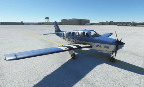 Bonanza N102F Livery for Asobo and BlackSquare Models