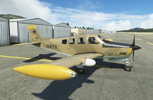 Bonanza N417K/M Liveries for Asobo and BlackSquare Models