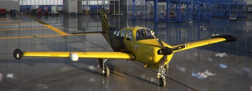 Bonanza N57BB "Buddy Bee" Livery for Asobo/BlackSquare