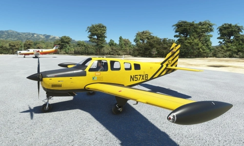 Bonanza N57XB "Justa Bee" for Asobo/BlackSquare Models