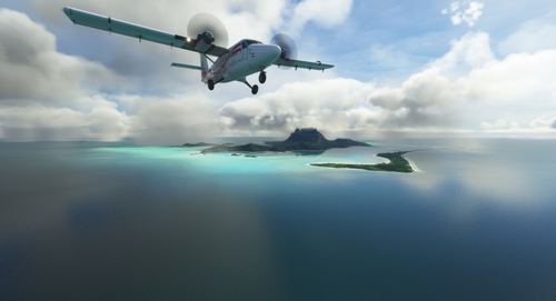 Bora Bora Sight Seeing Flight Plan