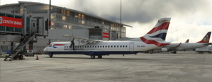 British Airways operated by Comair Limited | Hans Hartmann / Microsoft ATR 72-600 thumbnail 2