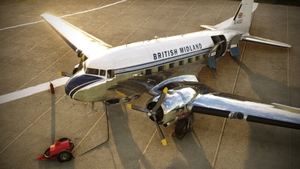 British Midland (G-AOGZ) | Asobo Douglas DC-3 | Into the Blue Simulations thumbnail 6
