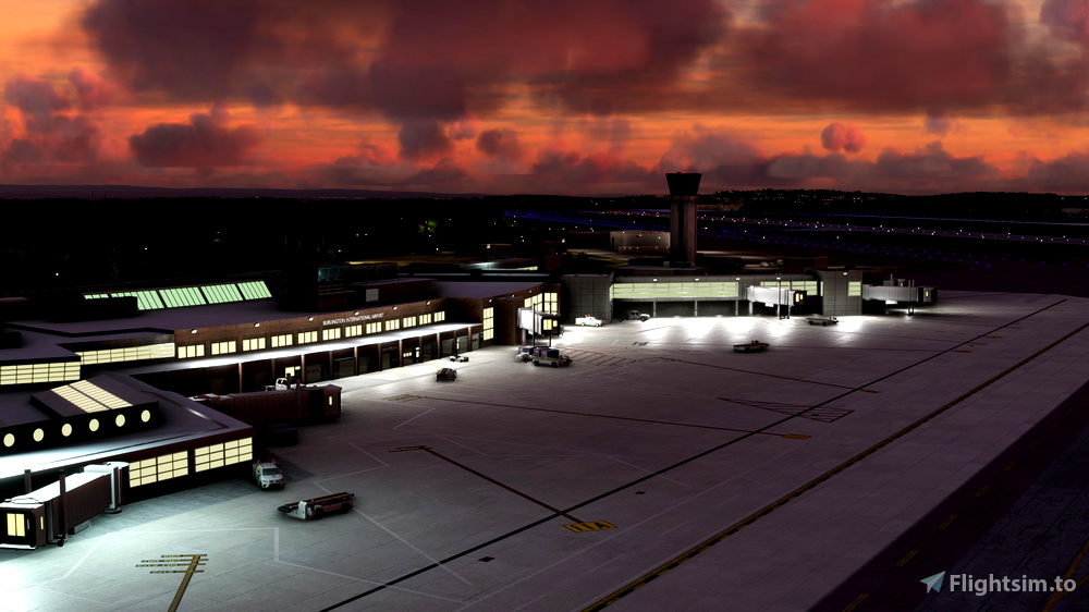 Burlington, International Airport (VT) KBTV for Microsoft Flight