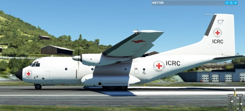 C-160 Transall ICRC Red Cross