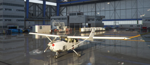 C172 - EC-KGG - TERRITÓRIO - Aeroclube de Bragança - Portugal (Fictional) - ASOBO and WBSIM