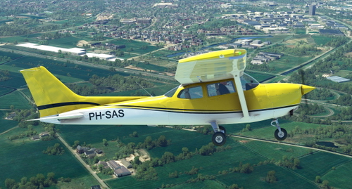 C172 G1000 Yellow PH-SAS