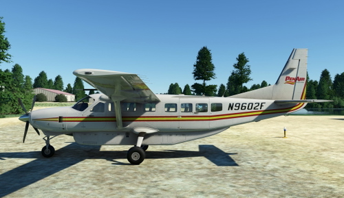 C208 B Pen Air Liveries Asobo/Black Square
