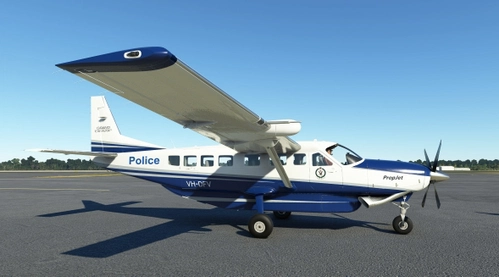 C208 New South Wales Police livery Asobo/Black Square