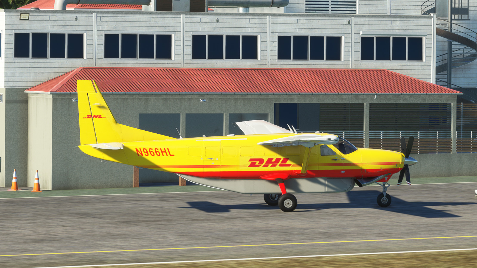 C208B DHL - Kingfisher Air Services - Image 1