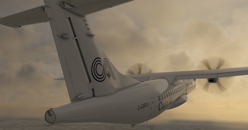 Calm Air C-GRFU [4K-8K] | Hans Hartmann ATR 42-600