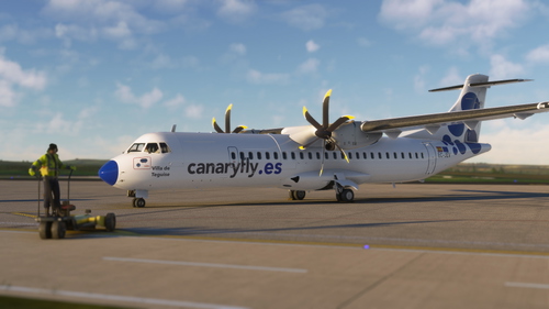 Canaryfly (EC-JEV + EC-KRY) ATR72-600 8K