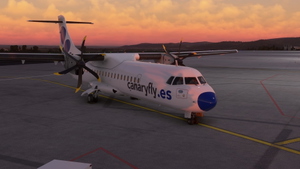 Canaryfly (EC-JEV + EC-KRY) ATR72-600 8K thumbnail 3