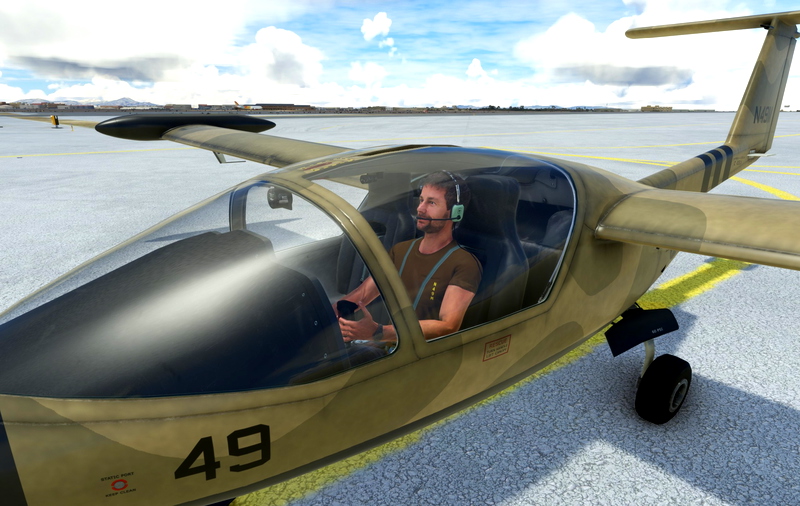 CaproniVizzola C22J N49M for Microsoft Flight Simulator MSFS