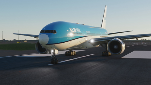 Captain Sim 777-200 KLM Asia 
