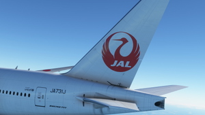 Captain Sim Boeing 777-300ER Japan Airlines mini pack [JA731J/JA739J] thumbnail 3