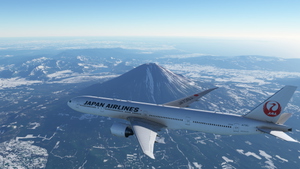 Captain Sim Boeing 777-300ER Japan Airlines mini pack [JA731J/JA739J] thumbnail 4