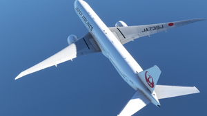 Captain Sim Boeing 777-300ER Japan Airlines mini pack [JA731J/JA739J] thumbnail 7