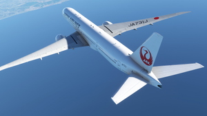 Captain Sim Boeing 777-300ER Japan Airlines mini pack [JA731J/JA739J] thumbnail 11