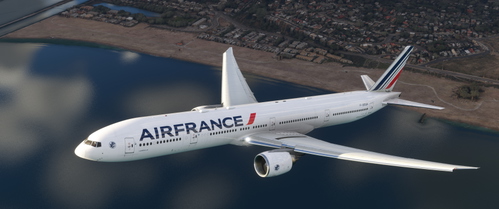 CaptainSim B77W - Air France F-GSQA 2023