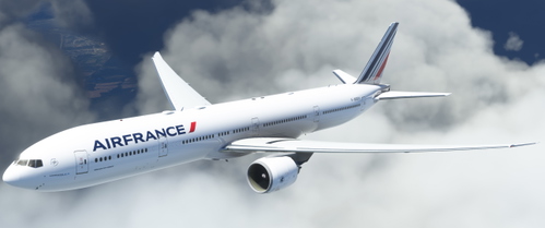 CaptainSim B77W - Air France F-GSQV 2018