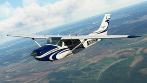 Carenado C182 RG II N106RM + Custom Registration thumbnail 1