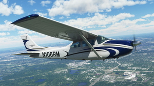 Carenado C182 RG II N106RM + Custom Registration thumbnail 2
