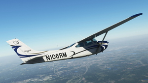 Carenado C182 RG II N106RM + Custom Registration thumbnail 3