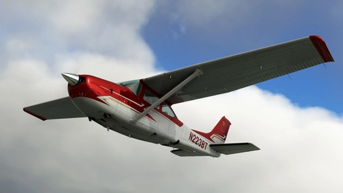 Carenado C182 RG II N223BT + Custom Registration