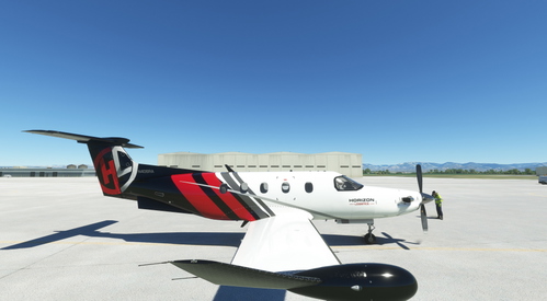 Carenado PC12 Horizon Logistics VA