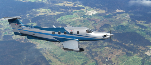 CARENADO PILATUS PC 12 VH-VLQ