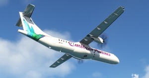 Caribbean Airlines "2007 livery" "9Y-TTE" Hans Hartmann ATR 72-600 thumbnail 6