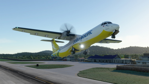 Cebu Pacific Asobo ATR 72-600 (RP-C7288) Weathered 8K
