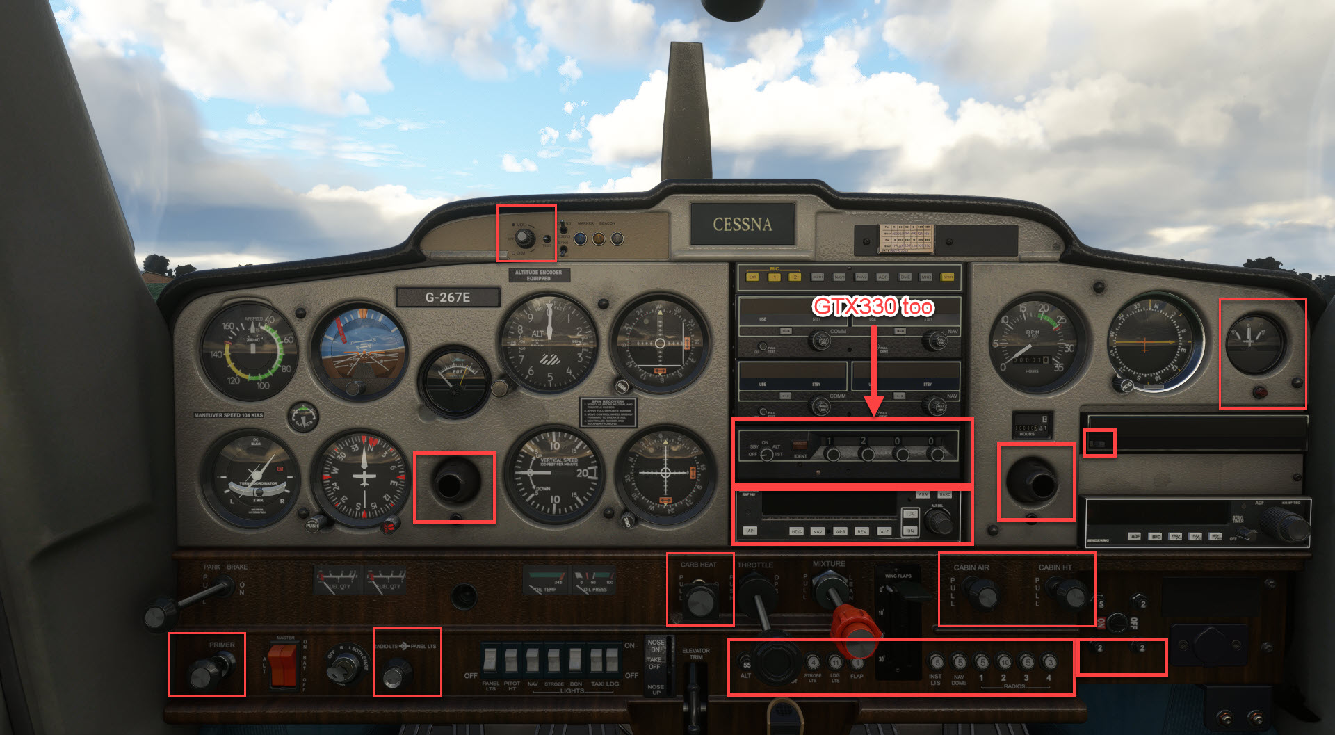 Cessna 152X (WBSim/JPLogistics) Scripts for Lorby's Axis And Ohs (AAO) - Image 1