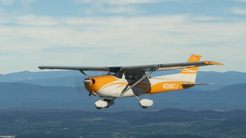 Cessna 172SP Skyhawk G1000 Tennessee Orange Paint