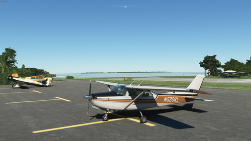 Cessna 182 RG Skylane  N520KL Black and Tan