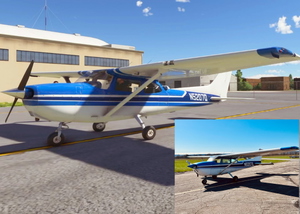 Cessna Skyhawk 172 N5207Q Classic and WB-Sim thumbnail 4