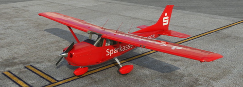 Cessna Skyhawk Classic Sparkasse