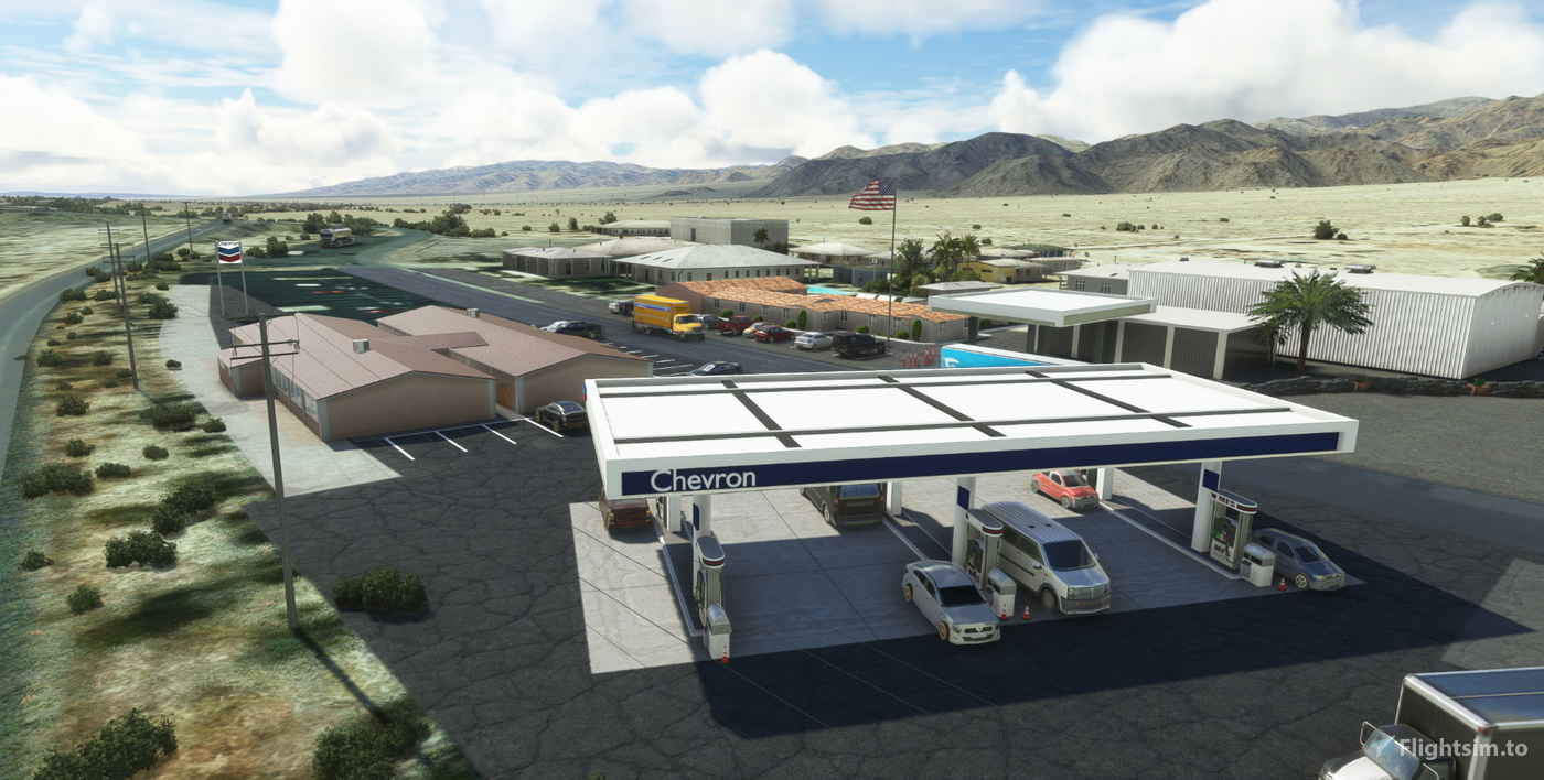 Chiriaco Summit Airport (L77) for Microsoft Flight Simulator | MSFS