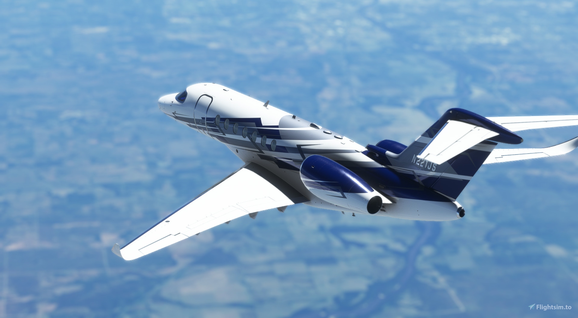 Citation Longitude N221JS for Microsoft Flight Simulator | MSFS
