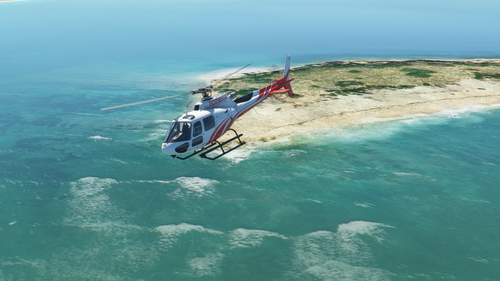 Cowan H125 Fictional As350B2 F-HMYL (WEST INDIES Helicopters - Saint-Martin island)
