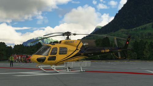 Cowan H125 HB-ZNP (AlpinLift Helikopter AG)