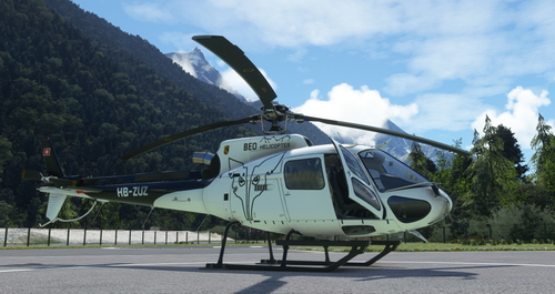 Cowan H125 HB-ZUZ (FUCHS-BEO HELICOPTER)