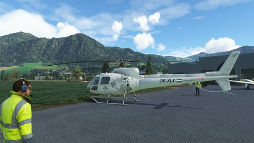 Cowan H125 OE-XLY (LycoAIR - Fictional AS350B2)