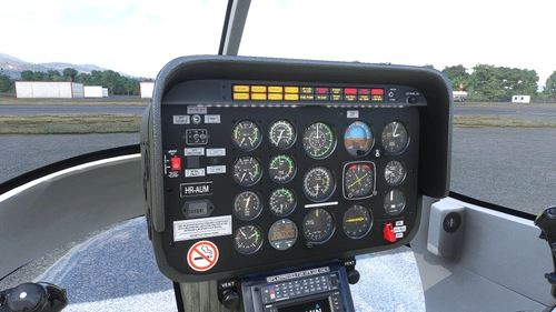 CowanSim Bell 206L3 (LongRange) - Black Dashboard (v1.0.2 Only)