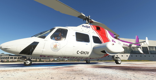 Cowansim Bell 222B BCEHS (Fictional)
