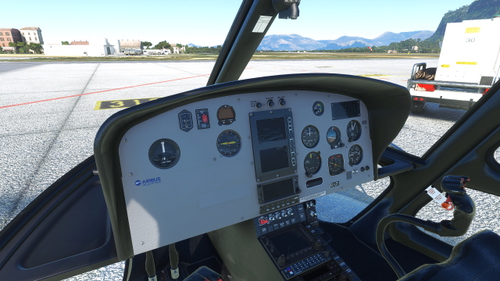 CowanSim H125 - Grey Dashboard