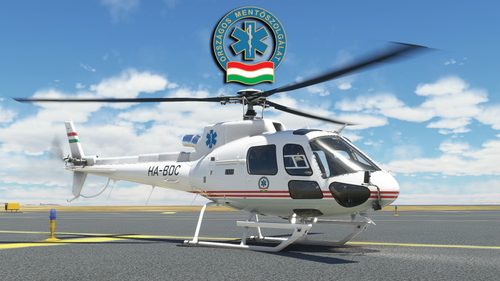 Cowansim H125 Hungarian Ambulance Service "HA-BDC"