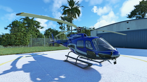 CowanSim H125 Run Hélicoptère F-HILL